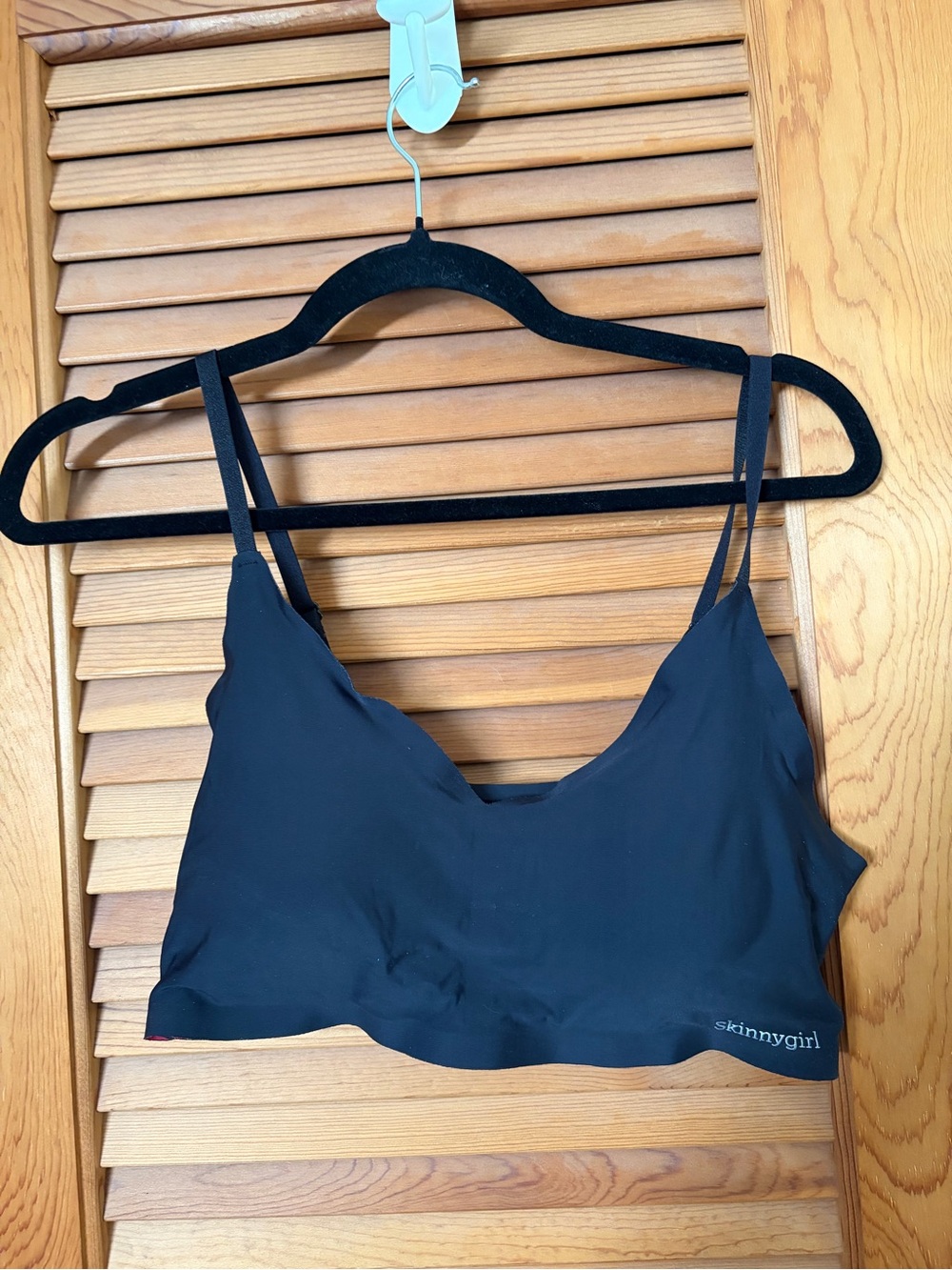 Skinny Girl smoothing Bralette in black size XL